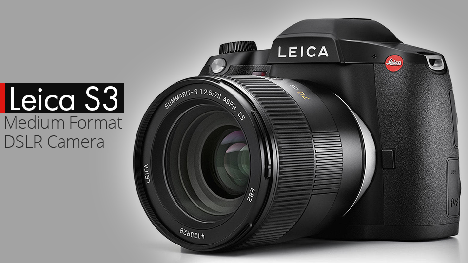 Digital camera Leica S3